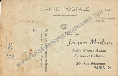 Carte postale ancienne Rue Reaumur — Paris 2e (Paris)