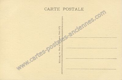 Carte postale ancienne Arriere Michaud — Paris 6e (Paris)