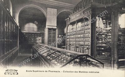 Carte postale ancienne Ecole de Pharmacie — Paris 6e (Paris)
