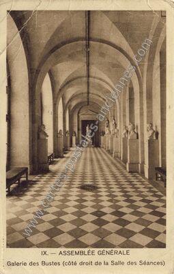 Carte postale ancienne Assemblee Generale — Paris 7e (Paris)
