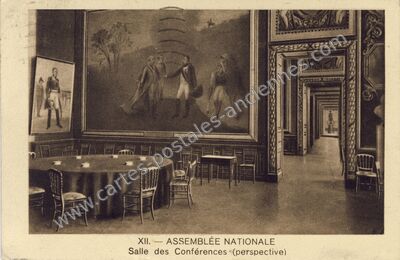 Carte postale ancienne Assemblee Nationale — Paris 7e (Paris)