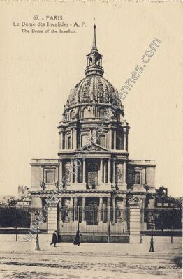 Carte postale ancienne Les Invalides — Paris 7e (Paris)