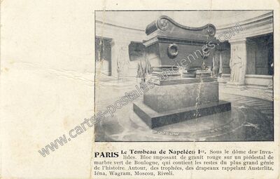 Carte postale ancienne Les Invalides — Paris 7e (Paris)