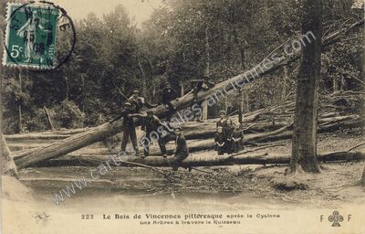 Carte postale ancienne Bois de Vincennes — Paris 12e (Paris)