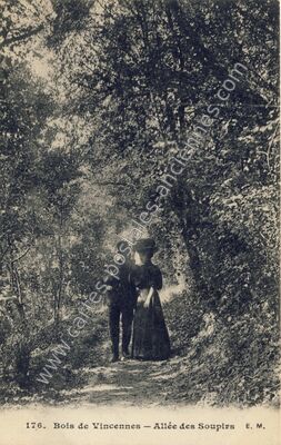 Carte postale ancienne Bois de Vincennes — Paris 12e (Paris)