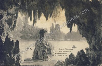Carte postale ancienne Bois de Vincennes — Paris 12e (Paris)
