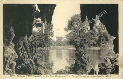 Carte postale ancienne Bois de Vincennes — Paris 12e (Paris)