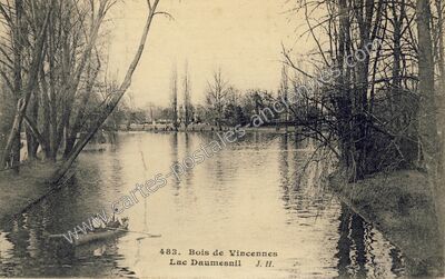Carte postale ancienne Bois de Vincennes — Paris 12e (Paris)