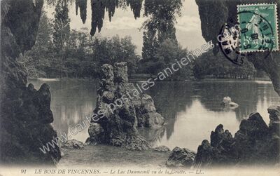 Carte postale ancienne Bois de Vincennes — Paris 12e (Paris)