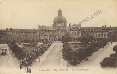 Carte postale ancienne La Salpetriere — Paris 13e (Paris)
