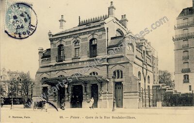 Carte postale ancienne Passy — Paris 16e (Paris)