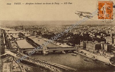 Carte postale ancienne Passy — Paris 16e (Paris)