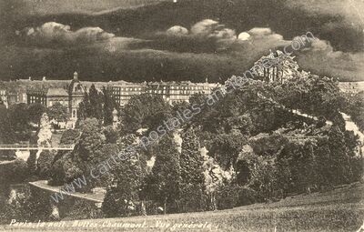 Carte postale ancienne Buttes Chaumont — Paris 19e (Paris)