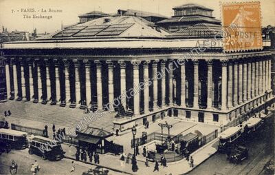 Carte postale ancienne La Bourse — Paris 2e (Paris)