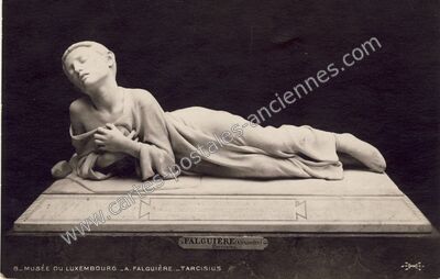 Carte postale ancienne Musee du Luxembourg — Paris 6e (Paris)