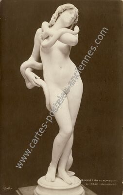 Carte postale ancienne Musee du Luxembourg — Paris 6e (Paris)