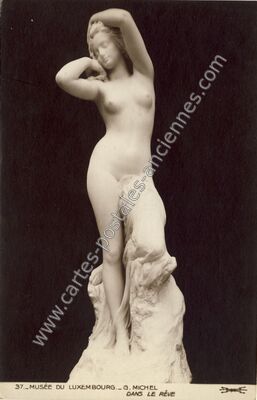 Carte postale ancienne Musee du Luxembourg — Paris 6e (Paris)