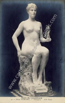 Carte postale ancienne Musee du Luxembourg — Paris 6e (Paris)