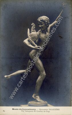 Carte postale ancienne Musee du Luxembourg — Paris 6e (Paris)