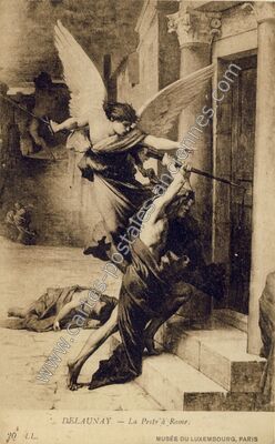 Carte postale ancienne Musee du Luxembourg — Paris 6e (Paris)