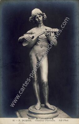 Carte postale ancienne Musee du Luxembourg — Paris 6e (Paris)