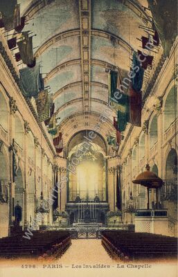 Carte postale ancienne Chapelle des Invalides — Paris 7e (Paris)