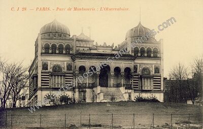 Carte postale ancienne Observatoire Montsouris — Paris 14e (Paris)
