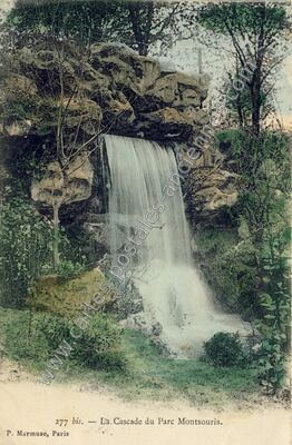Carte postale ancienne Parc Montsouris — Paris 14e (Paris)