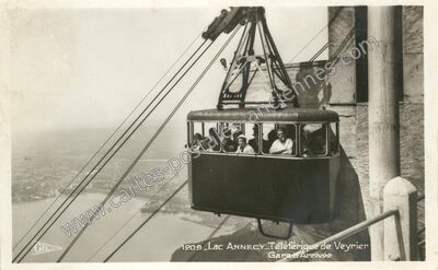 Carte postale ancienne Lac d'Annecy — Annecy (Haute-Savoie)