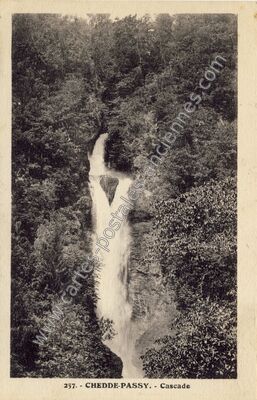 Carte postale ancienne Chedde — Passy (Haute-Savoie)