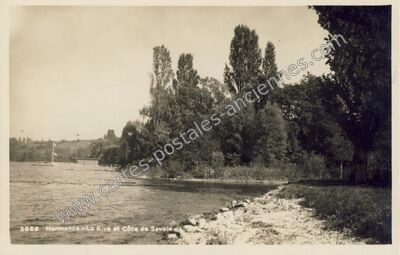 Carte postale ancienne Hermance — Saint-Gervais-les-Bains (Haute-Savoie)