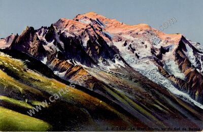 Carte postale ancienne Col de la Balme — Seytroux (Haute-Savoie)