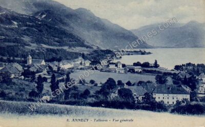 Carte postale ancienne Vue générale — Talloires (Haute-Savoie)