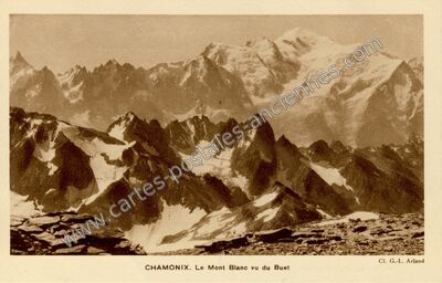 Carte postale ancienne Le Buet — Vallorcine (Haute-Savoie)
