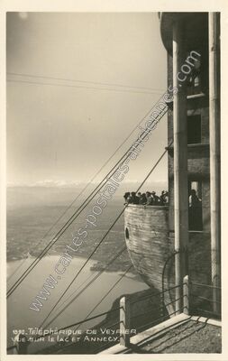 Carte postale ancienne Mont Veyrier — Veyrier-du-Lac (Haute-Savoie)