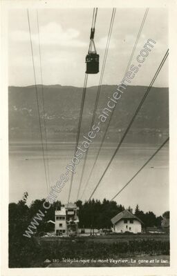 Carte postale ancienne Mont Veyrier — Veyrier-du-Lac (Haute-Savoie)