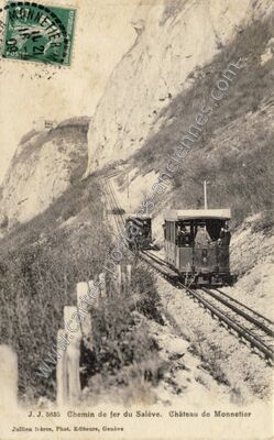 Carte postale ancienne Saleve — Vovray-en-Bornes (Haute-Savoie)