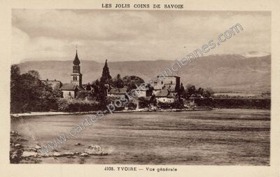 Carte postale ancienne Les Jolis Coins de Savoie — Yvoire (Haute-Savoie)