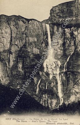 Carte postale ancienne Fer a Cheval — Sixt-Fer-à-Cheval (Haute-Savoie)
