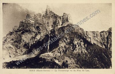 Carte postale ancienne Le Tenneverge — Sixt-Fer-à-Cheval (Haute-Savoie)