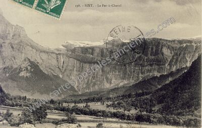 Carte postale ancienne Sixt — Sixt-Fer-à-Cheval (Haute-Savoie)
