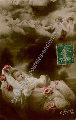 Carte postale ancienne La Favorite — Bebe — Fantaisie