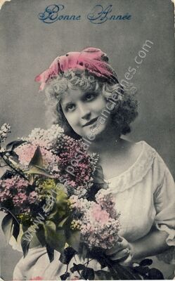 Carte postale ancienne Bonne Annee — Bonne Annee — Fantaisie