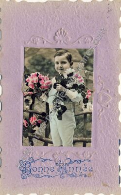 Carte postale ancienne Bonne Annee — Bonne Annee — Fantaisie