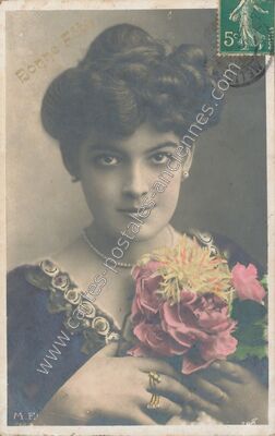 Carte postale ancienne Bonne Fete — Bonne Fete — Fantaisie