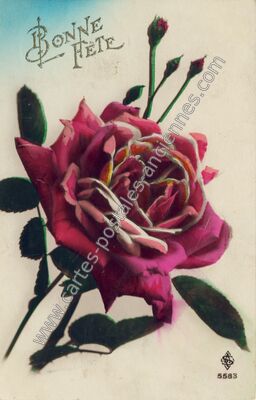 Carte postale ancienne Bonne Fete — Bonne Fete — Fantaisie