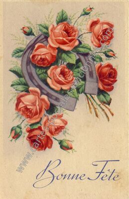 Carte postale ancienne Bonne Fete — Bonne Fete — Fantaisie