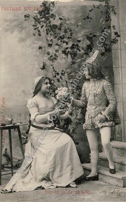 Carte postale ancienne Fantaisie sur Faust — Fantaisie sur Faust — Fantaisie