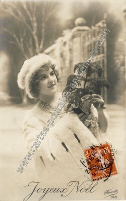 Carte postale ancienne Joyeux Noel — Joyeux Noel — Fantaisie