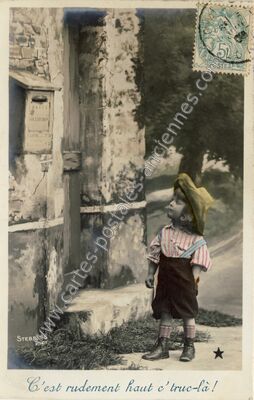 Carte postale ancienne La Lettre — La Lettre — Fantaisie